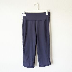 Lululemon Squad Goals Crop 17" Midnight Navy 6